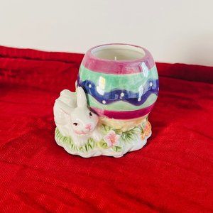 Easter Bunnies Candle